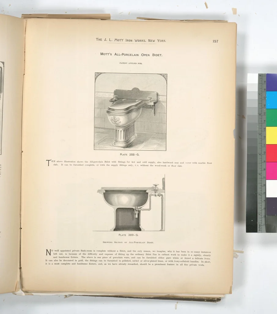 An illustration from Mott's plumbing, 1888, leaf 143
