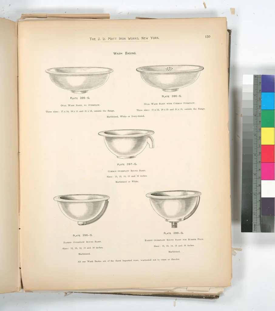 An illustration from Mott's plumbing, 1888, leaf 145