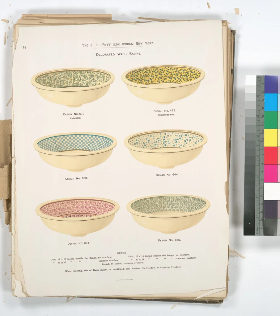 An illustration from Mott's plumbing, 1888, leaf 154