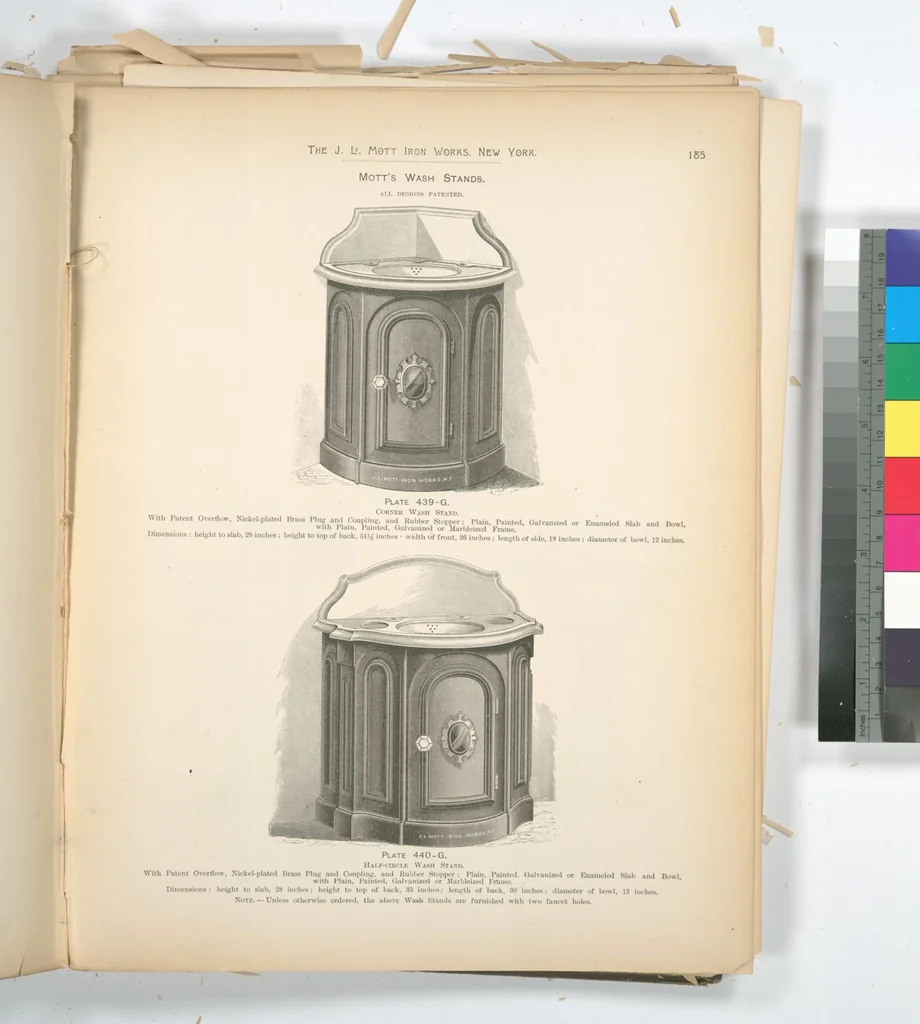 An illustration from Mott's plumbing, 1888, leaf 171
