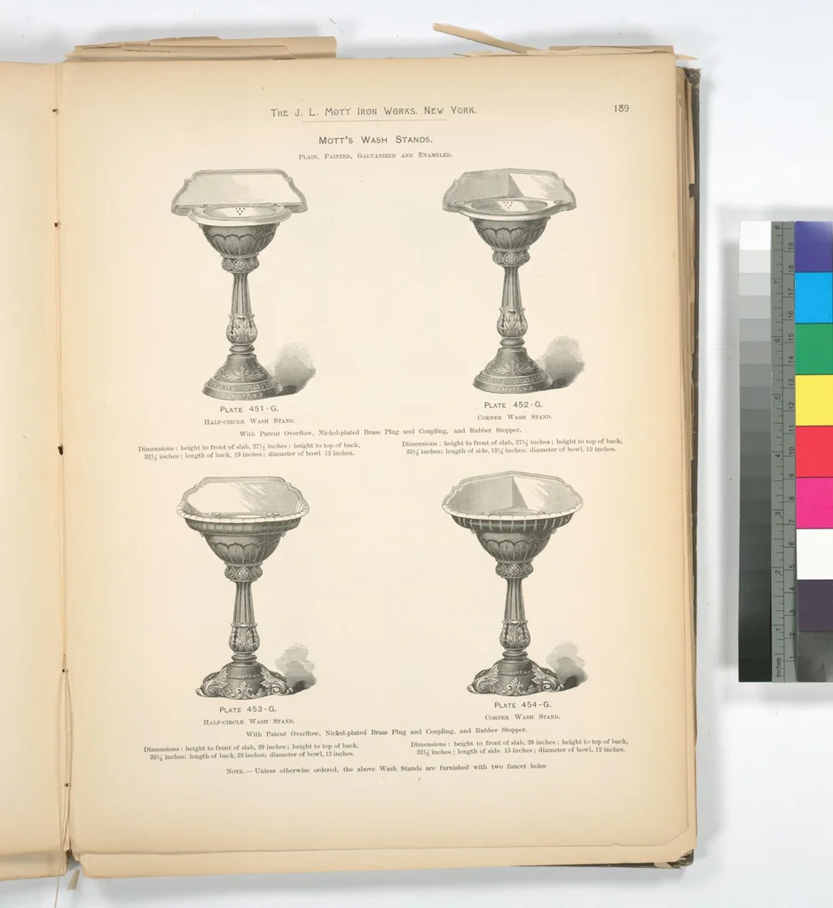 An illustration from Mott's plumbing, 1888, leaf 175
