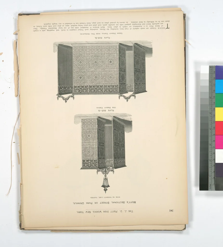 An illustration from Mott's plumbing, 1888, leaf 227