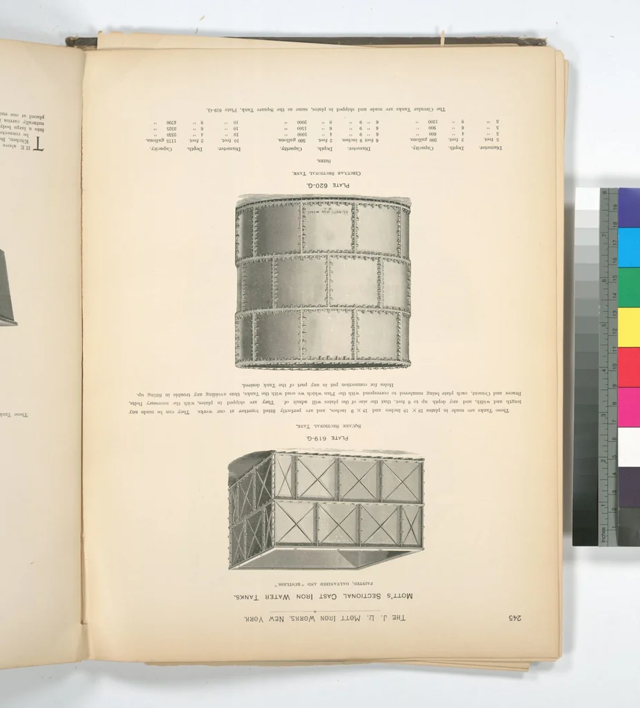 An illustration from Mott's plumbing, 1888, leaf 231
