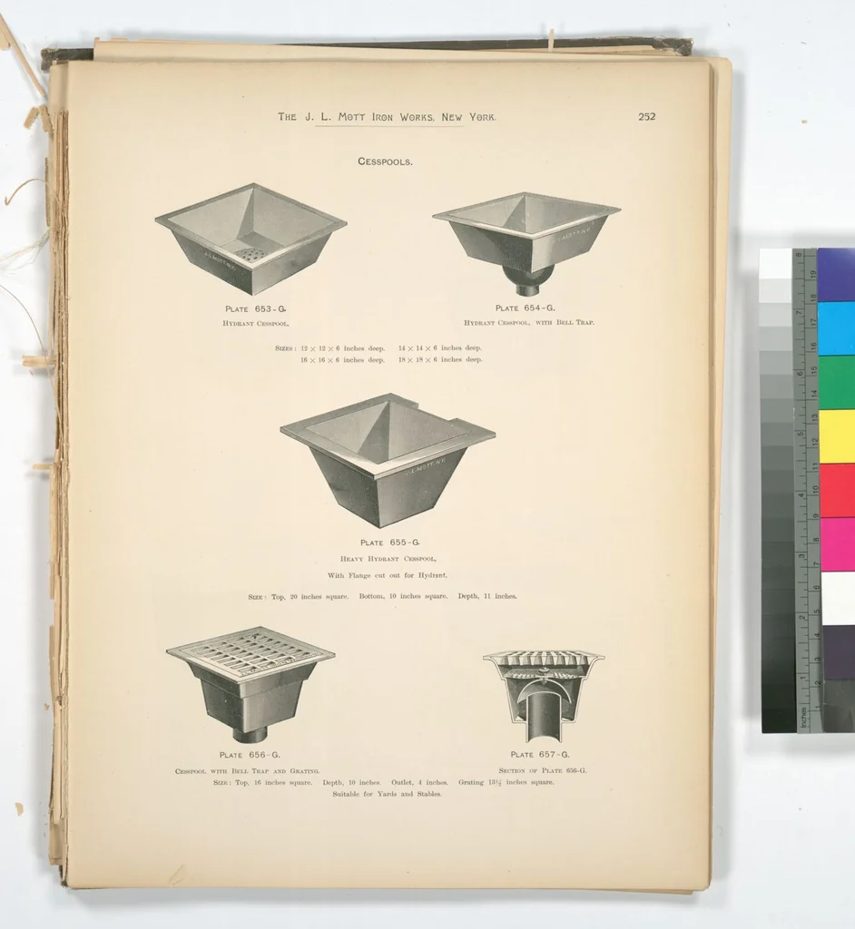 An illustration from Mott's plumbing, 1888, leaf 238