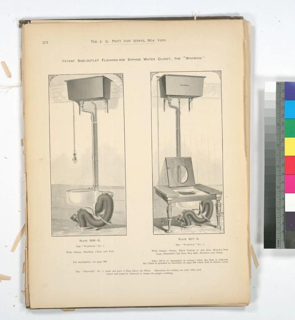 An illustration from Mott's plumbing, 1888, leaf 259