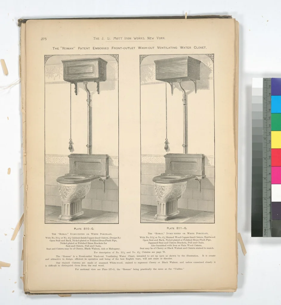 An illustration from Mott's plumbing, 1888, leaf 261