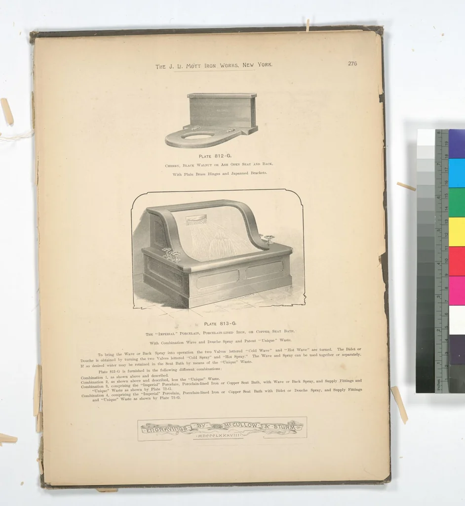 An illustration from Mott's plumbing, 1888, leaf 262