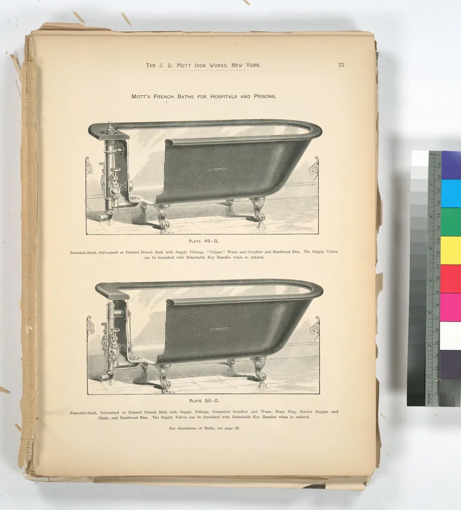 An illustration from Mott's plumbing, 1888, leaf 27