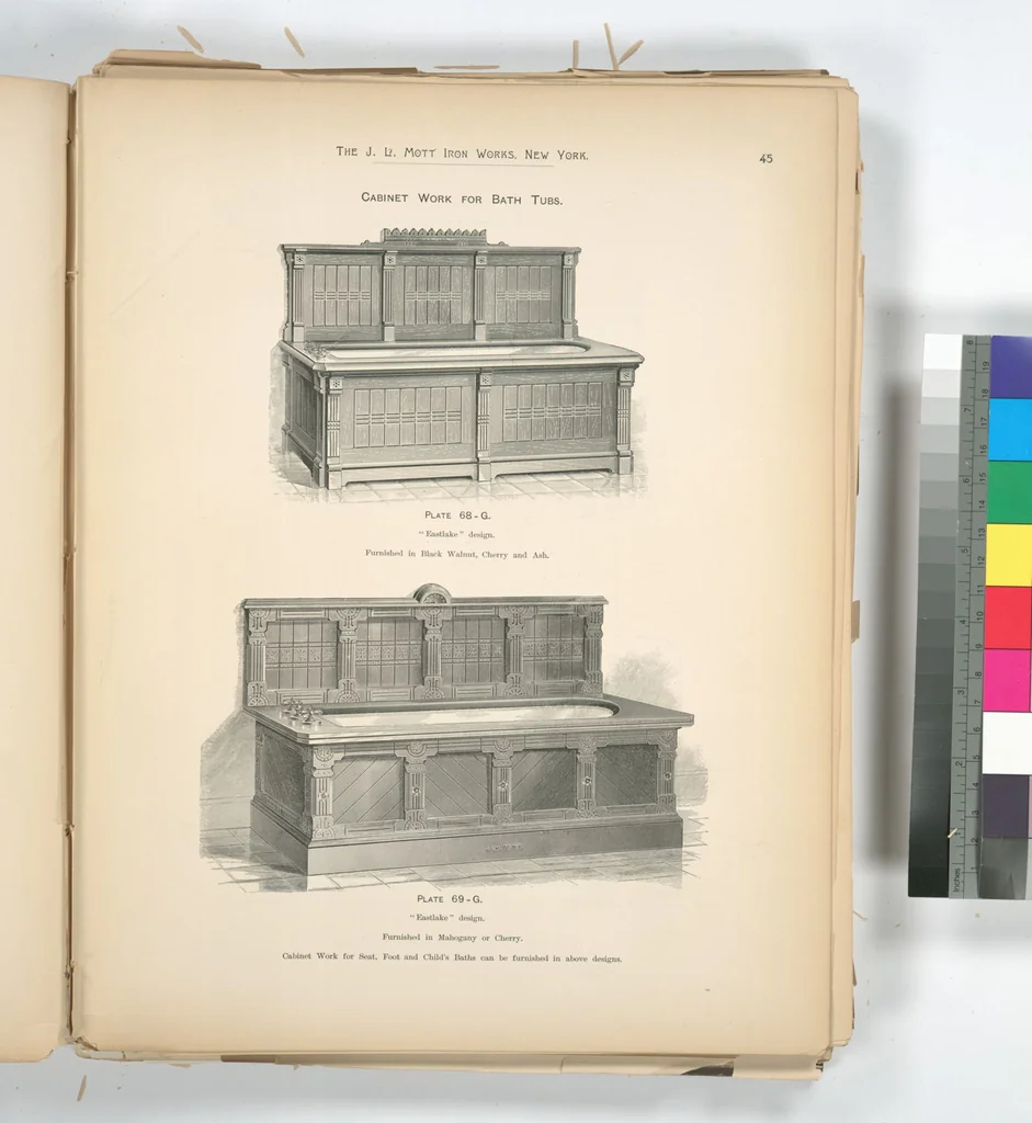 An illustration from Mott's plumbing, 1888, leaf 39