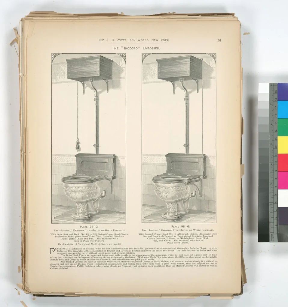An illustration from Mott's plumbing, 1888, leaf 51