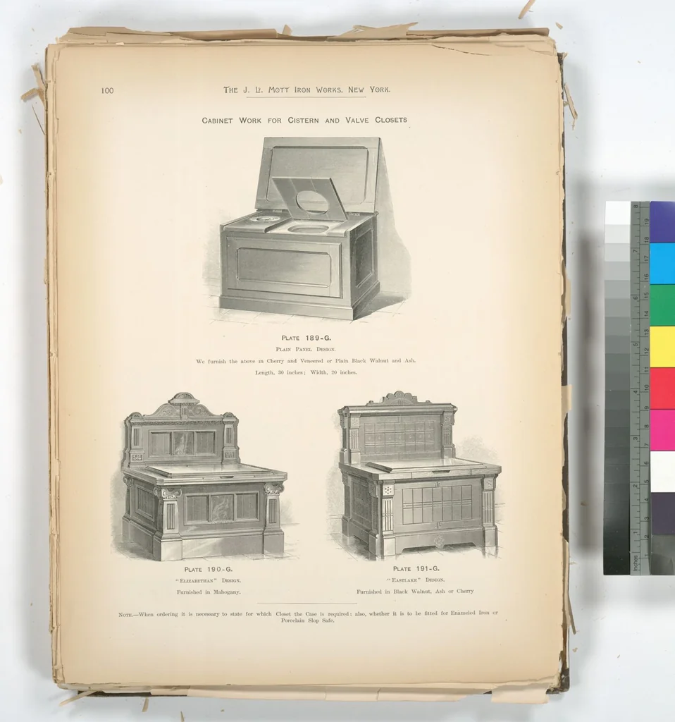 An illustration from Mott's plumbing, 1888, leaf 86