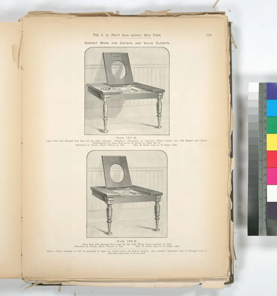 An illustration from Mott's plumbing, 1888, leaf 89