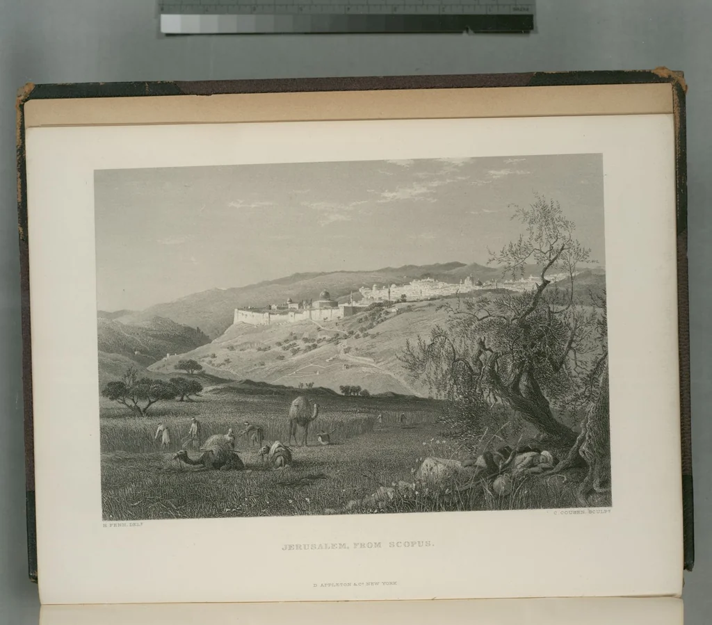 An illustration from Picturesque Palestine, Sinai and Egypt, 1881, leaf 1