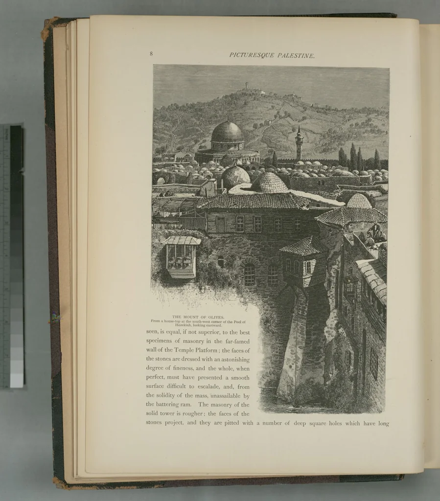 An illustration from Picturesque Palestine, Sinai and Egypt, 1881, leaf 10