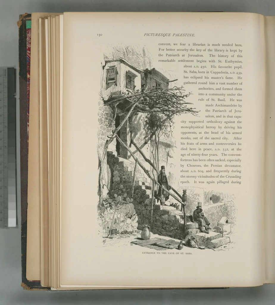 An illustration from Picturesque Palestine, Sinai and Egypt, 1881, leaf 101