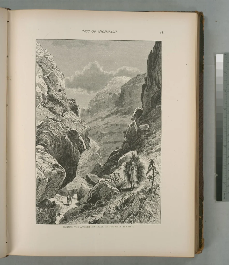 An illustration from Picturesque Palestine, Sinai and Egypt, 1881, leaf 119