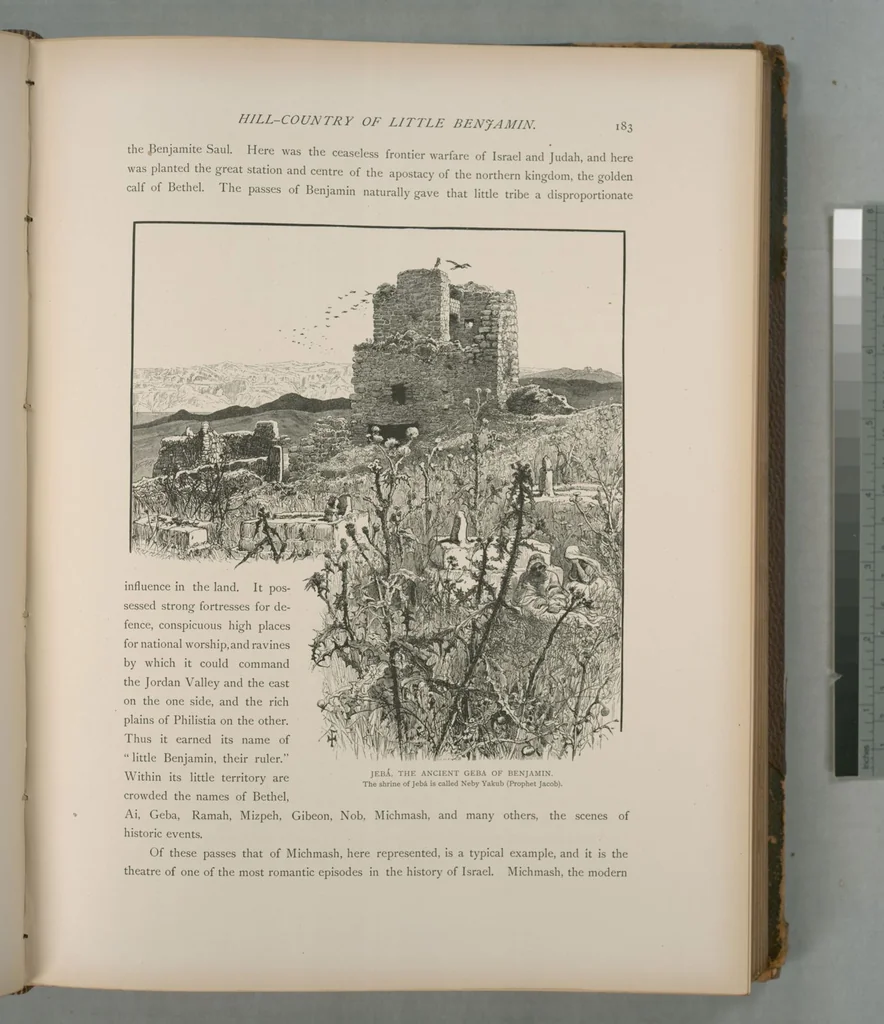 An illustration from Picturesque Palestine, Sinai and Egypt, 1881, leaf 120