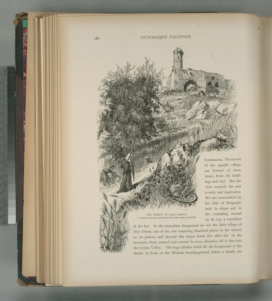 An illustration from Picturesque Palestine, Sinai and Egypt, 1881, leaf 122