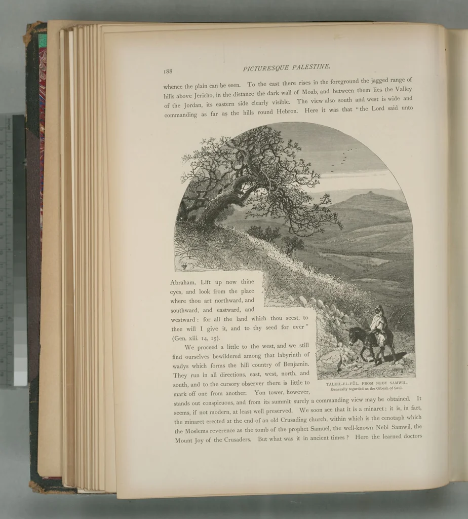 An illustration from Picturesque Palestine, Sinai and Egypt, 1881, leaf 123