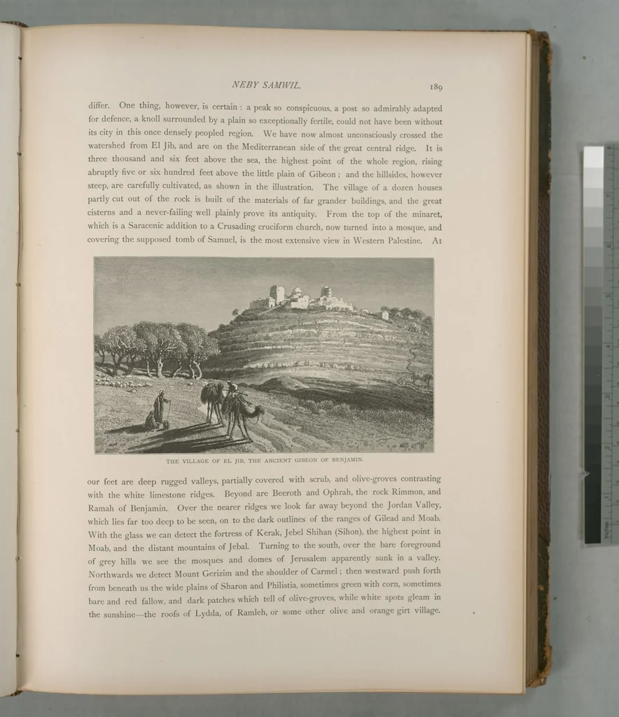 An illustration from Picturesque Palestine, Sinai and Egypt, 1881, leaf 125