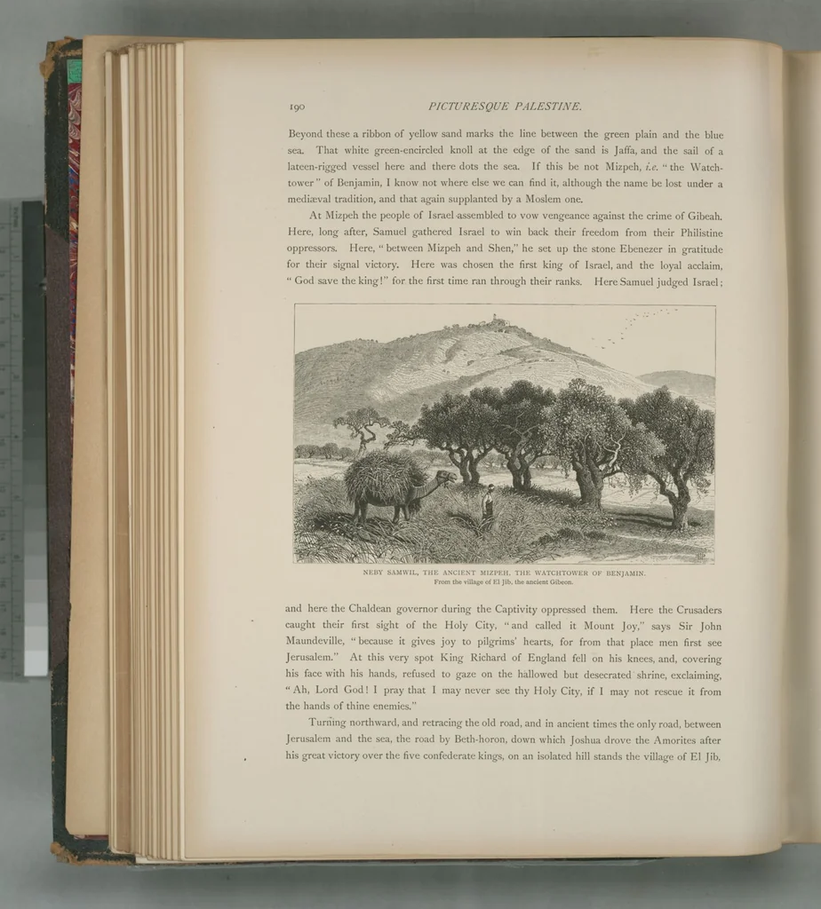 An illustration from Picturesque Palestine, Sinai and Egypt, 1881, leaf 126