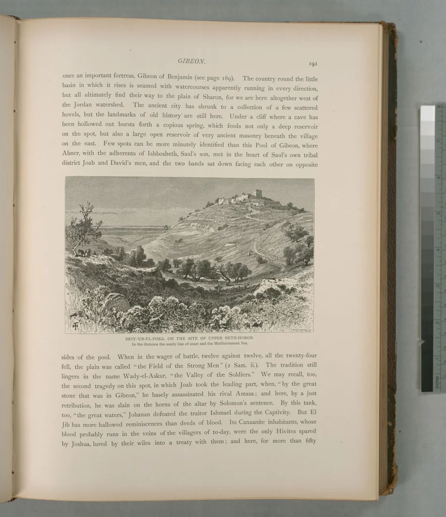 An illustration from Picturesque Palestine, Sinai and Egypt, 1881, leaf 127