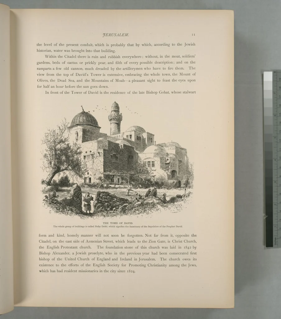 An illustration from Picturesque Palestine, Sinai and Egypt, 1881, leaf 13