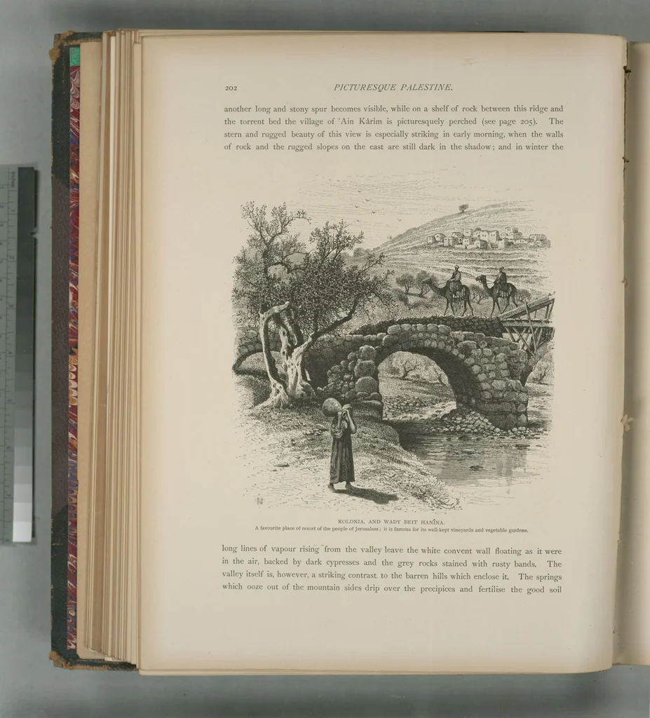 An illustration from Picturesque Palestine, Sinai and Egypt, 1881, leaf 134