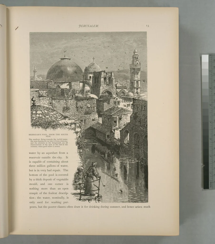 An illustration from Picturesque Palestine, Sinai and Egypt, 1881, leaf 14