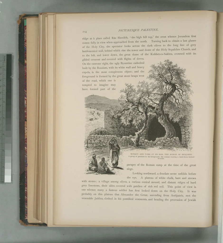 An illustration from Picturesque Palestine, Sinai and Egypt, 1881, leaf 142