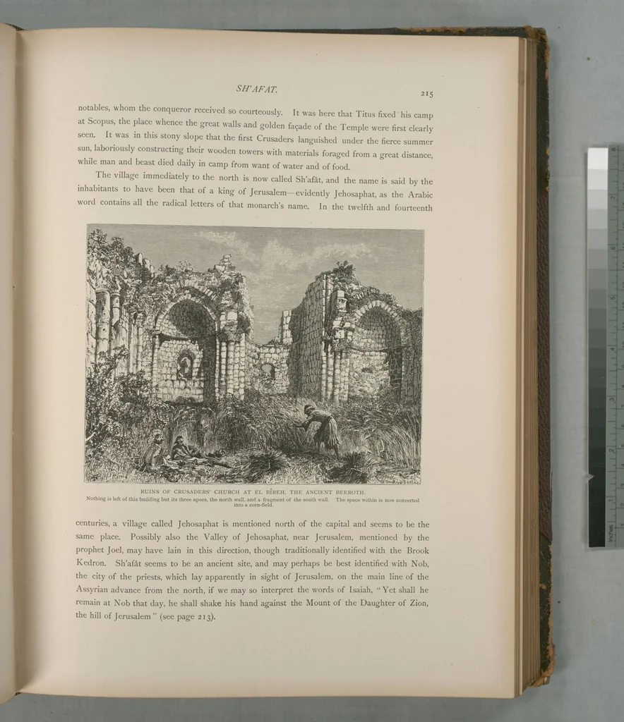 An illustration from Picturesque Palestine, Sinai and Egypt, 1881, leaf 143