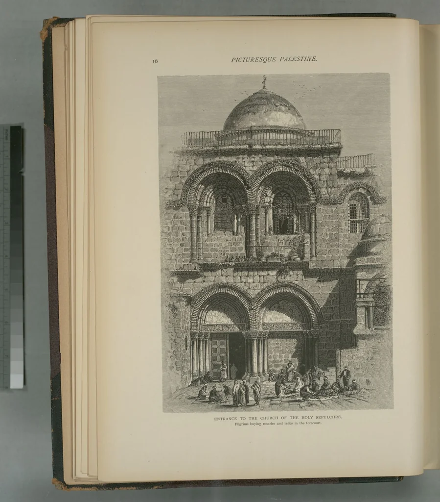 An illustration from Picturesque Palestine, Sinai and Egypt, 1881, leaf 15