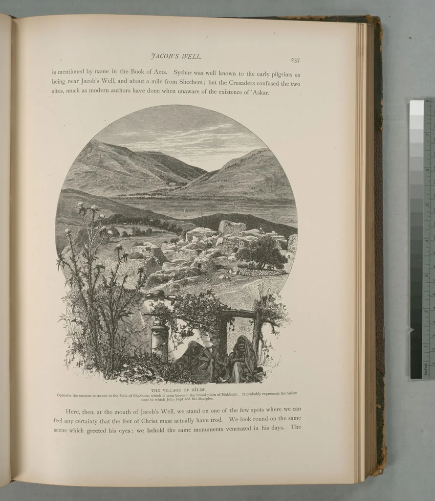 An illustration from Picturesque Palestine, Sinai and Egypt, 1881, leaf 155