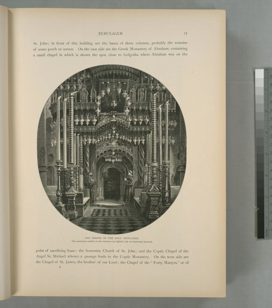 An illustration from Picturesque Palestine, Sinai and Egypt, 1881, leaf 16