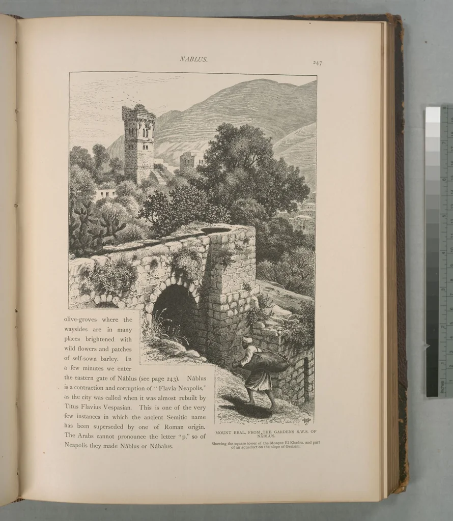 An illustration from Picturesque Palestine, Sinai and Egypt, 1881, leaf 161