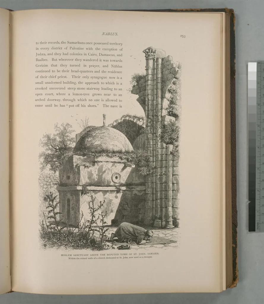 An illustration from Picturesque Palestine, Sinai and Egypt, 1881, leaf 166