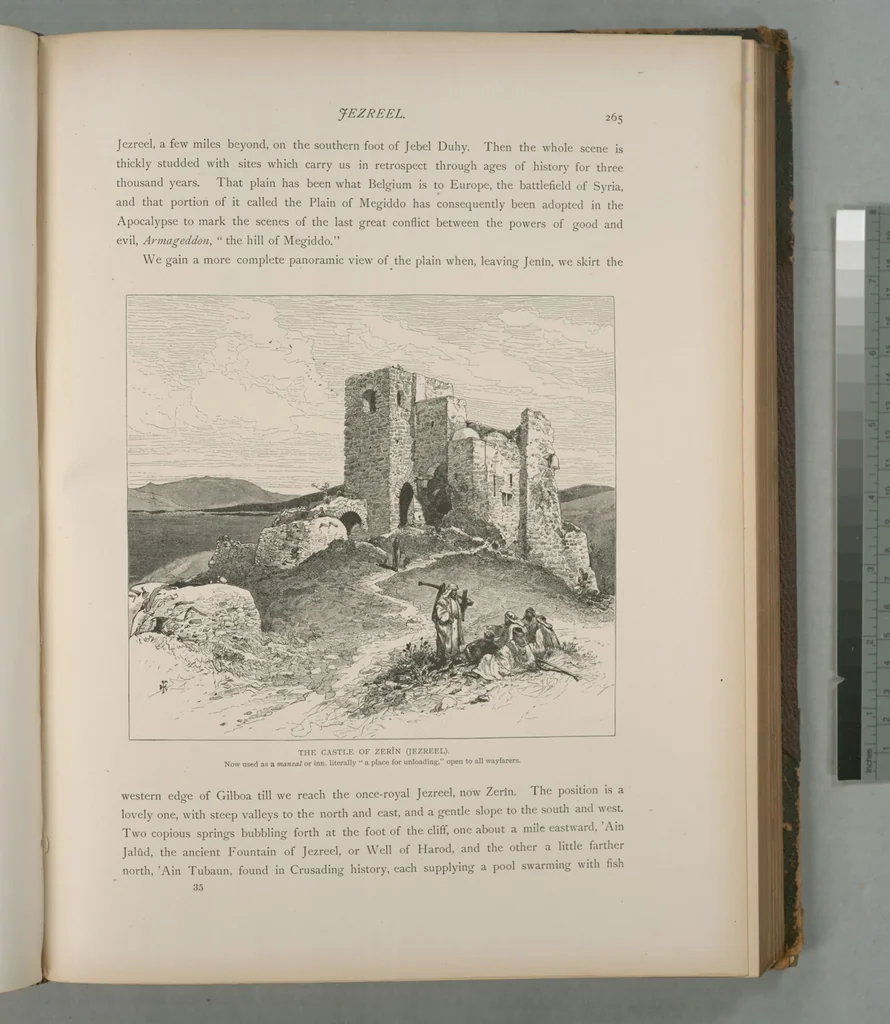 An illustration from Picturesque Palestine, Sinai and Egypt, 1881, leaf 177