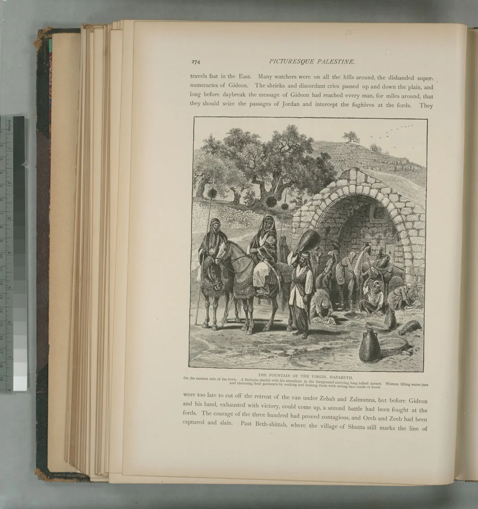 An illustration from Picturesque Palestine, Sinai and Egypt, 1881, leaf 183