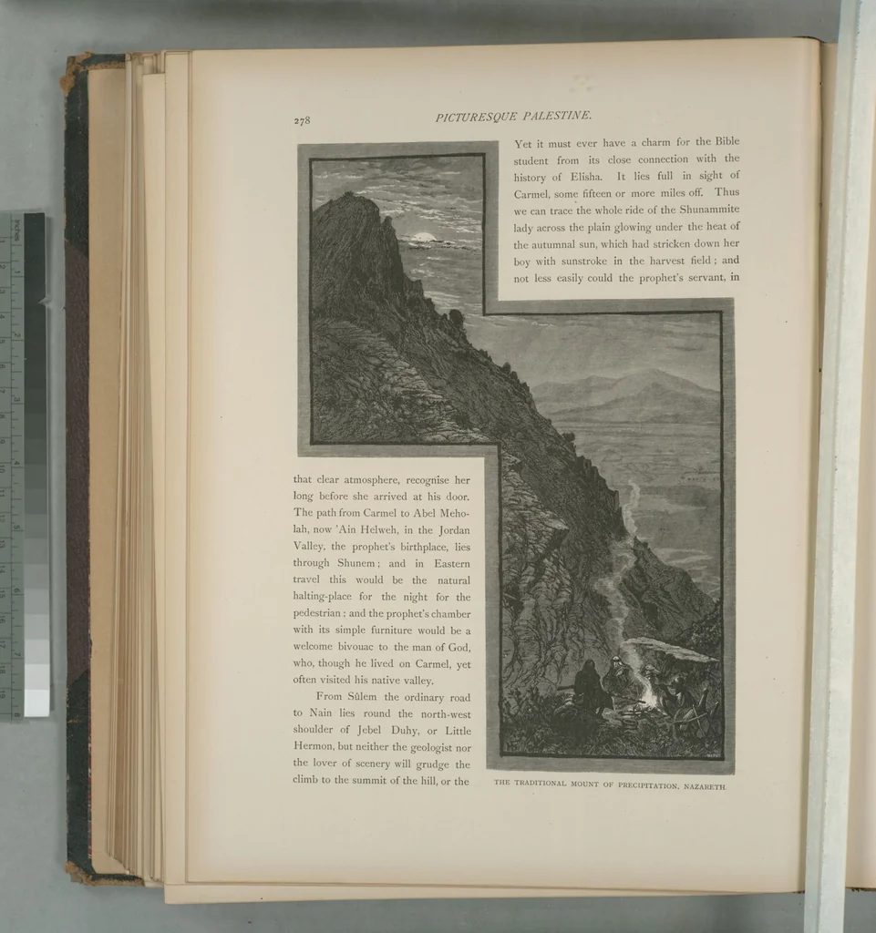 An illustration from Picturesque Palestine, Sinai and Egypt, 1881, leaf 185