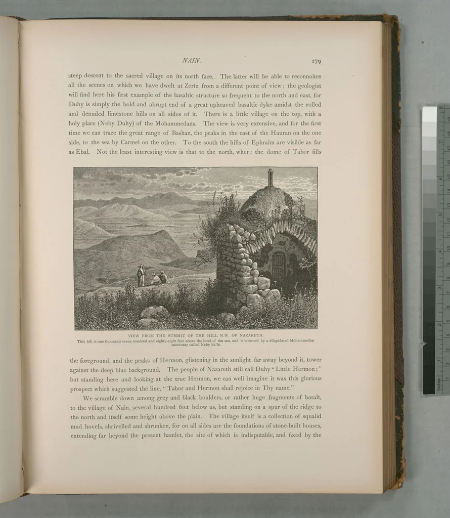 An illustration from Picturesque Palestine, Sinai and Egypt, 1881, leaf 186