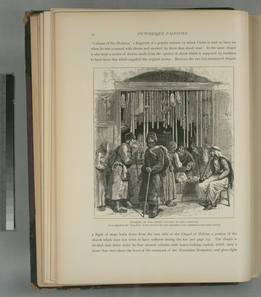An illustration from Picturesque Palestine, Sinai and Egypt, 1881, leaf 19