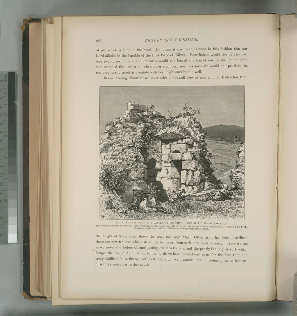 An illustration from Picturesque Palestine, Sinai and Egypt, 1881, leaf 190