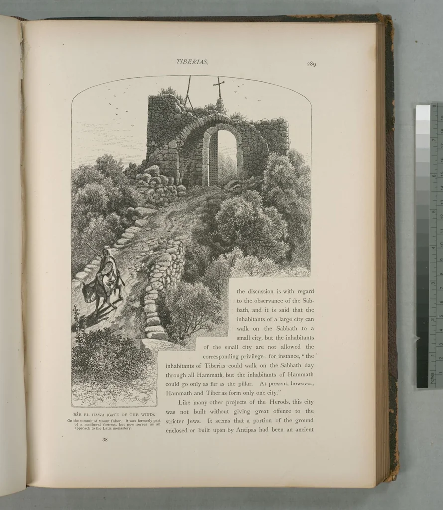 An illustration from Picturesque Palestine, Sinai and Egypt, 1881, leaf 193