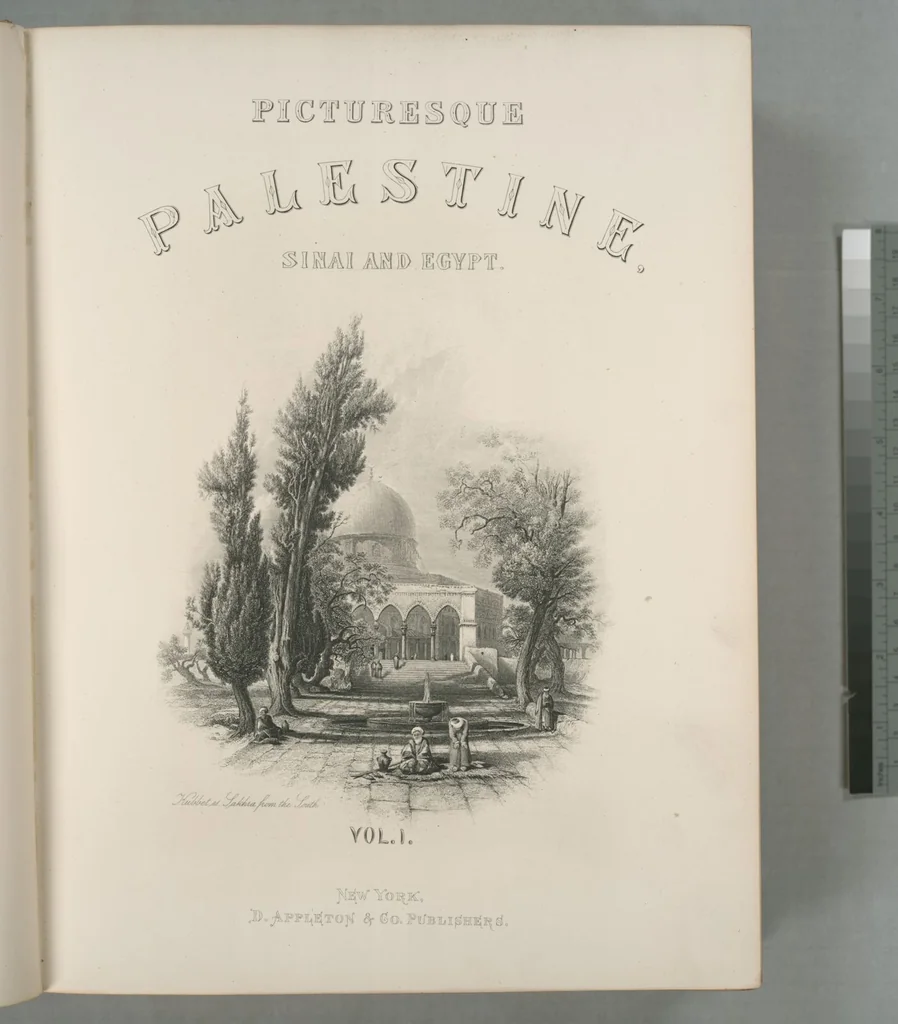 An illustration from Picturesque Palestine, Sinai and Egypt, 1881, leaf 2