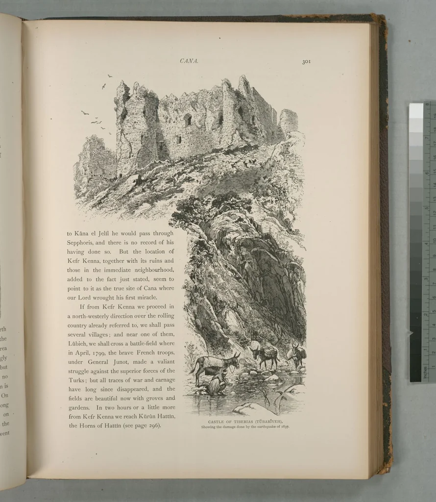 An illustration from Picturesque Palestine, Sinai and Egypt, 1881, leaf 200