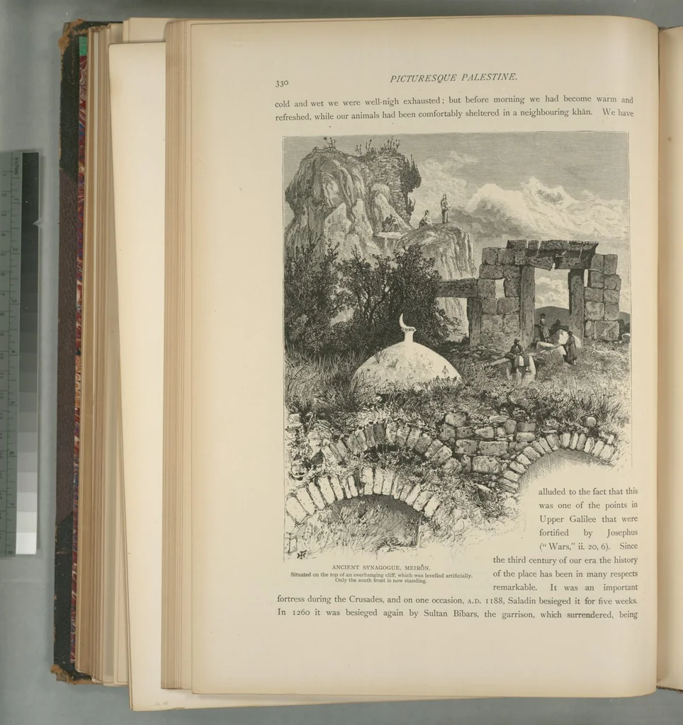 An illustration from Picturesque Palestine, Sinai and Egypt, 1881, leaf 216