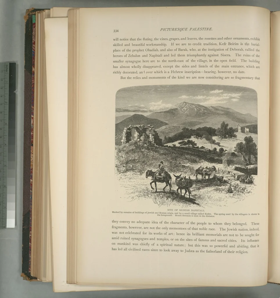 An illustration from Picturesque Palestine, Sinai and Egypt, 1881, leaf 219