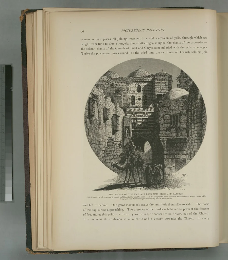 An illustration from Picturesque Palestine, Sinai and Egypt, 1881, leaf 22
