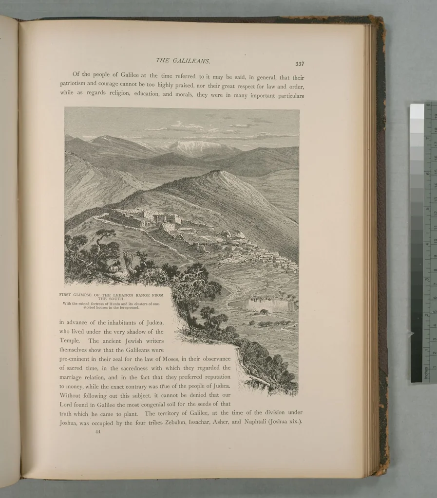 An illustration from Picturesque Palestine, Sinai and Egypt, 1881, leaf 222