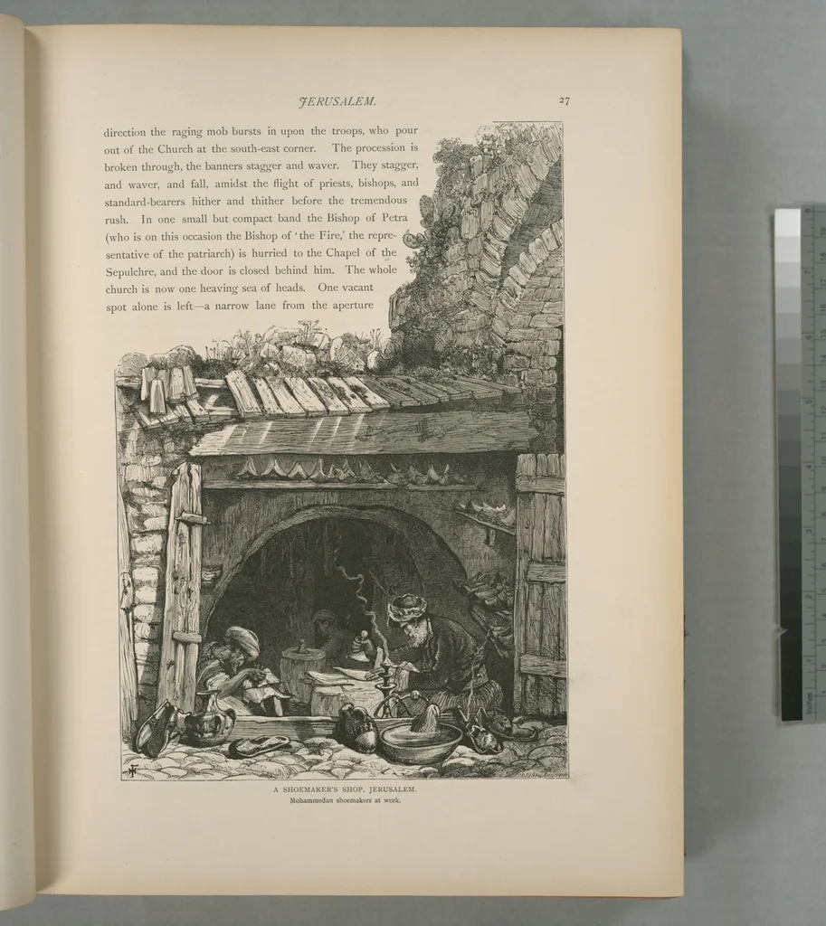 An illustration from Picturesque Palestine, Sinai and Egypt, 1881, leaf 23